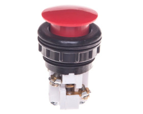 Przycisk sterowniczy 38mm czerwony z samopowrotem 1Z 1R W0-N1-1DP C