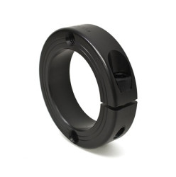 Kołnierz, mocowanie: Śruba zaciskowa, śred. wału: 45mm, Bezołowiowa stal węglowa 1215