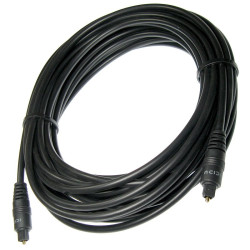 Kabel optyczny T-T 10m plast.
