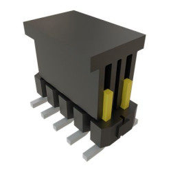 Wtyk PCB 10-pinowe raster: 2.54mm 2-rzędowe Samtec Montaż powierzchniowy