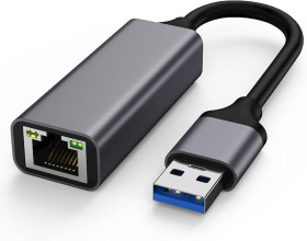 ADAPTER USB A 3.0 - RJ45 LAN FAST ETHERNET PRZEJŚCIÓWKA
