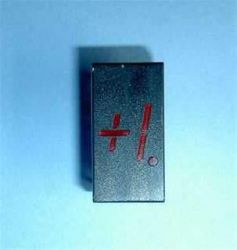 MAN-73A 1,5seg.WA RED 7,6mm LED WYŚWIETL