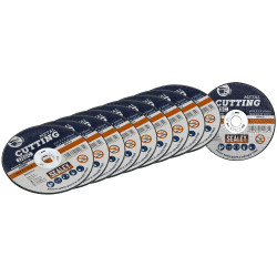 Sealey PTC/3C10 75 x 2mm Cutting Disc 10mm Bore - Pack of 10