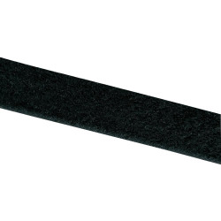 VELCRO&#xAE; Brand E08810033011425 Stick On Tape Hook PS 14 - 100mm x 25m - Black