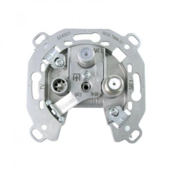 Gniazdo końcowe 3 złącza: TV/FM-SAT1-SAT2 524501