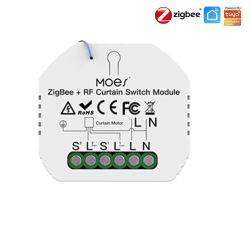 Sterownik rolet Zigbee 3.0 + RF 433MHz Tuya dopuszkowy