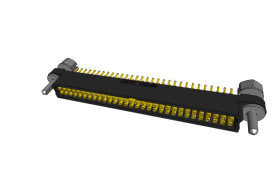 Złącze PCB 60-pinowe raster: 1.27mm 2-rzędowe Montaż na płytce drukowanej