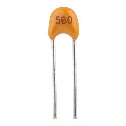 Suntan TS170R2A560JSBNA0R 56pF 5% 100V NPO P:2.54mm Radial Ceramic Capacitor
