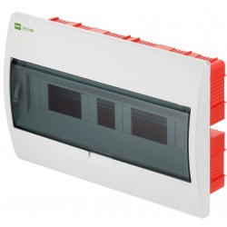 Rozdzielnica elektryczna podtynkowa biała 1x18 Elegant 2414-01