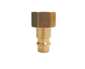 Króciec szybkozłącza DN7,2 typ 26, G 1/4 GW, wtyk szybkozłącza, mosiądz