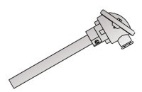SONTP-TP22K500 Sonda typu K [NiCr-NiAl], pomiar temperatury w cieczach i gazach - zakres: od -100 do 1000 stopni C - długość son