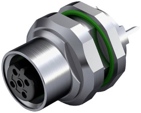 Weidmüller 2424040000 Złącze niekonfekcjonowane czujnika/aktuatora SAIE-M12S-4AS-H6.75TL, piny: 4, 1 szt.