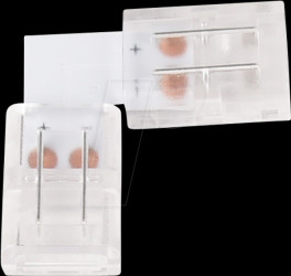 ELED900200 LED strip connector, L-shaped, 2-pin, for 10 mm LED strips