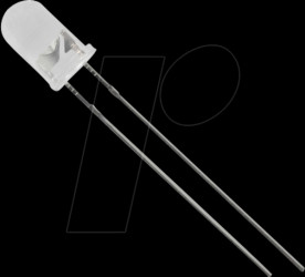 5003G6C-DSA-S LED 5mm, rimmed, green, 1000 mcd, 40°