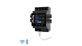 Shelly Podwójny Sterownik Rolet/Żaluzji Na Szynę Din Z Możliwością Pomiaru...