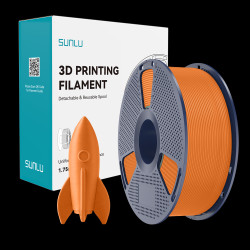 SUNLU High Speed PLA+ 1.75mm 1kg Orange / Pomarańczowy