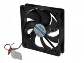 Wentylator 12V łoż. ślizg. 120x120x25 0,18A 26dB