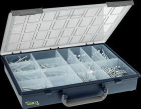 136228 Assortment box, W/D/H 340 x 265 x 57 mm, 17 compartments