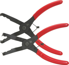 KS Tools 115.1086 Zestaw szczypiec do klipsów wykończeniowych, 2 szt