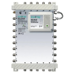 Multiswitch 5/16 aktywna tv naziemna 5 wejść / 16 wyjść SPU 516-09