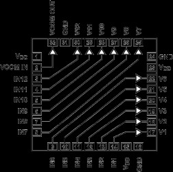 Low Cost, 16 V 12-Channel Buffer plus Integrated High Drive Amplifier