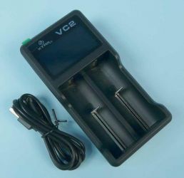 ŁADOW.AKUM.Li-ION 1-2x18650 XTAR VC-2