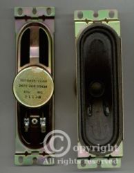 GŁOŚNIK 8R 10W PROSTOKĄTNY 4,5X15,5 CM