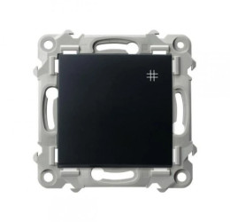 SZAFIR Łącznik krzyżowy czarny metalik ŁP-4Z/m/33