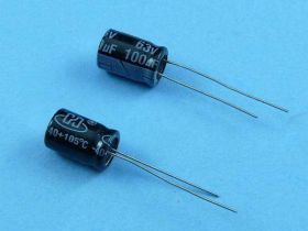 100uF/63V 100SZT 10x13 105° LEA ELKO