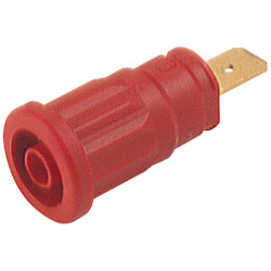 SKS Hirschmann 972 362-101 4mm SEP 2620 F6.3 Skt 32A CAT III Red