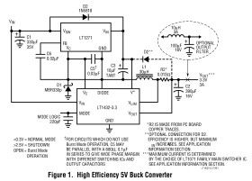 3.3V High Efficiency Step-Down Switching Regulator Controller