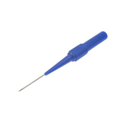 KOŃCÓWKA SONDA POMIAROWA NIEBIESKA IGŁA 20.161.5 GNIAZDO BANAN 4mm 73mm 30V 1A AMASS
