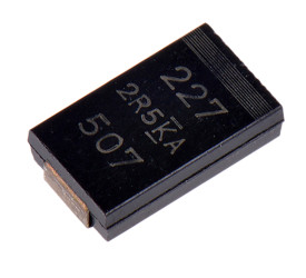 Kondensator tantalowy 220μF 2.5V dc ±20% SMD ESR 9mΩ V KEMET