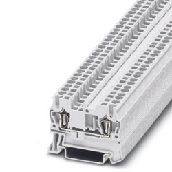 Blok zacisków przelotowych Phoenix Contact poziomy: Pojedynczy 28 → 12AWGZacisk sprężynowy ST 2.5 WH 24A 800 V