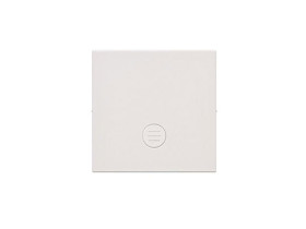 SIMON 55 Klawisz pojedynczy z oczkiem do: SW1M, SW6M, SW7M, SP1M biały mat TKW1L/111 KONTAKT SIMON
