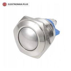 PRZYCISK PRZEŁĄCZNIK WANDALOODPORNY MONOSTABILNY OKRĄGŁY 3A 250V 16MM