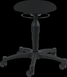 BAL10T20 Topstar Body Balance 10 work stool, black