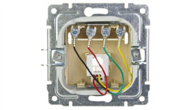 Vena Gniazdo Telefoniczne Pojedyncze Rj11 Satyna 515063