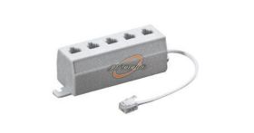 TELEFONICZNY ROZGAŁĘŹNIK 5xGNIAZDO