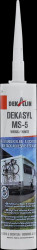 6252234 Dekasyl 6252212 MS-5 high-tack adhesive, permanently elastic, wh