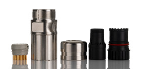 Złącze wielostykowe przemysłowe 17-pinowe M23 Montaż na kablu Gniazdo Phoenix Contact