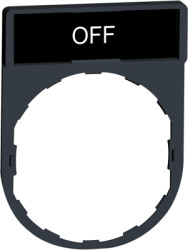 Label holder, for control and signal devices, ZBY2312