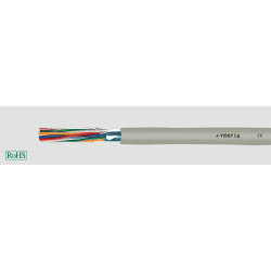 Helukabel 33018 Telecom Cable J-Y(ST)Y 2x2x0.80 mm&#xB2; Grey 100m
