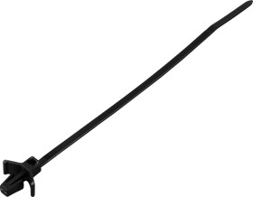 Opaska kablowa TRU COMPONENTS TC-WM-110-2.5-UVB-B TC-13069328, 110 mm, poliamid 6.6, 100 szt.