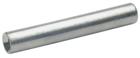 Butt connector, uninsulated, 35 mm², metal, 40 mm, SV35