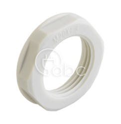 Nakrętka zabezpieczająca M16x1.5, syntetyczna, szara, 8255.17