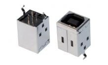 Gniazdo USB-S-1B-SW B pionowe