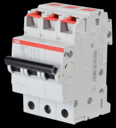 2CDS253002R0165 Circuit Breaker - B-16 A, 3-Pole, 6 kA