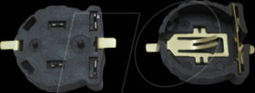ROB1220HS-016 SMD-Knopfzellenhalter für Zellen mit 12 Durchmesser
