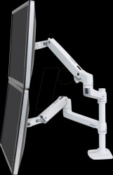 45-492-216 Ergotron LX dual monitor arm up to 24 inches - table bracket WS